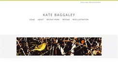 Desktop Screenshot of katebaggaley.com